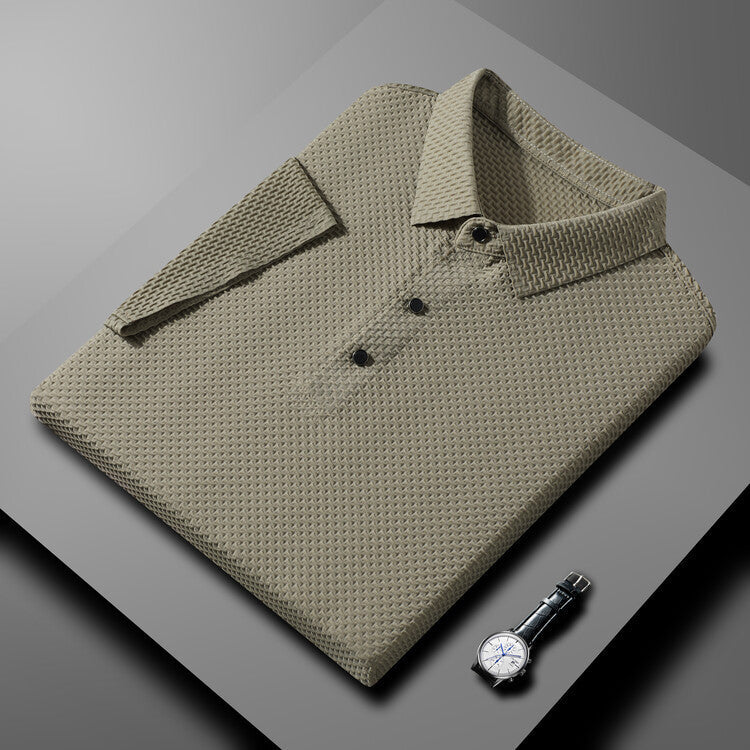 SAMATO™ | Luxe herenpoloshirt met ademende stof