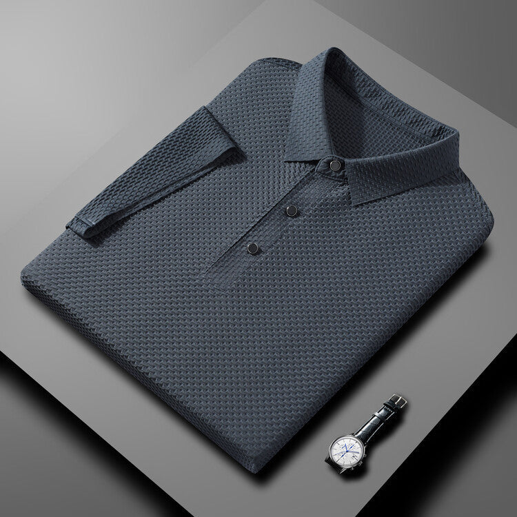 SAMATO™ | Luxe herenpoloshirt met ademende stof