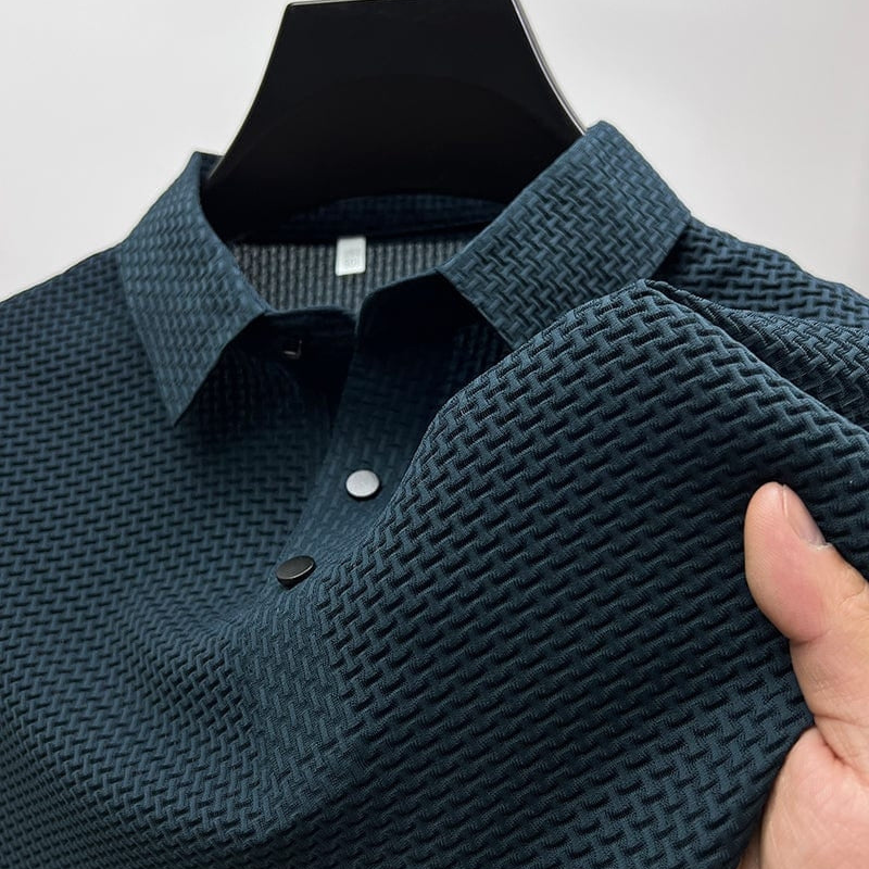 SAMATO™ | Luxe herenpoloshirt met ademende stof