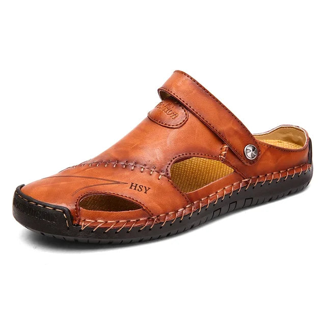 SAMATO | Leren sandalen voor heren